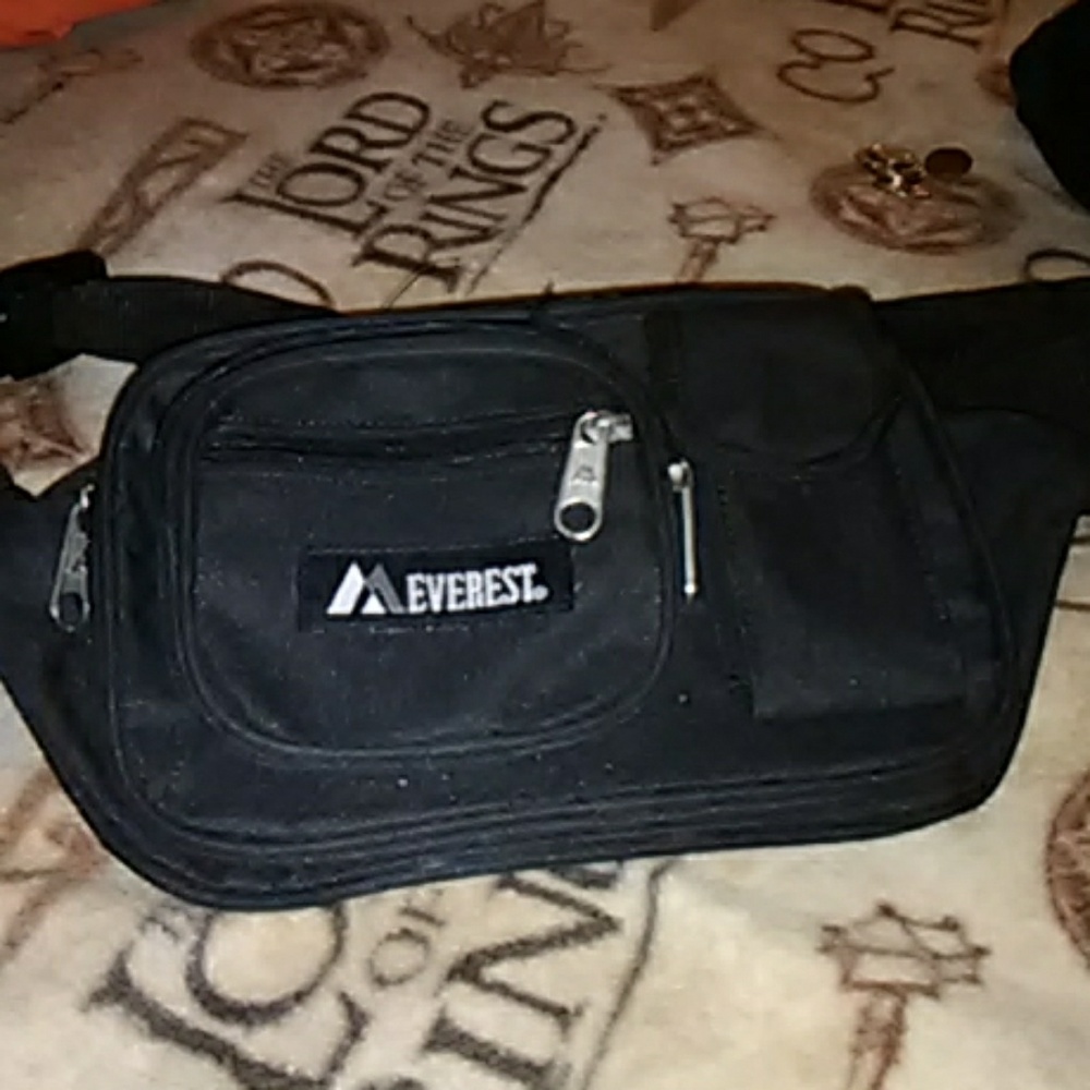 Black everest fanny pack